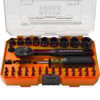 Socket Set 1/4" ~ 13/16" Phillips, Slotted 3/8" Drive