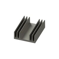 Koellichaam Aluminium 9,09W @ 80°C Board Level, Extrusion