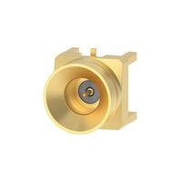 SMP Connector Plug, Male Pin 50 Ohms Surface Mount Solder