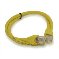 Modular Cable Plug to Plug 8p8c (RJ45, Ethernet) 2.00' (609.6mm) Unshielded