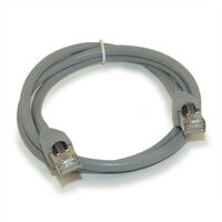 Cables modulares Clavija de conexión a clavija de conexión 8p8c (RJ45, Ethernet) 3.00' (914.4mm) Blindado