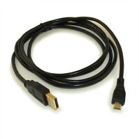 USB 2.0 Cable A Male to Micro B Male 6.00' (1.83m) Unshielded