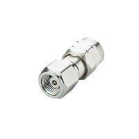 Adapter Coaxial Connector 1.35mm Plug, Male Pin To 1.85mm Plug, Male Pin 50 Ohms