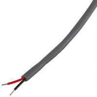 2 Conductor Multi-Conductor Cable Chrome 22 AWG 100.0' (30.5m)