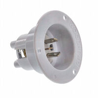 Steckverbinder für die Stromversorgung Buchsenleiste, Klingenstifte NON-NEMA (3P3W) Frei hängend