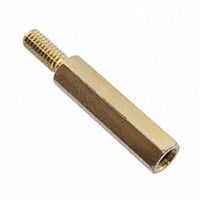 Sekskantavstandsskrue/-mutter Gjenget M4x0,7 Stål 0,945" (24,00mm) Gul