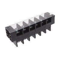 6 电路 0.827"（21.00mm） 隔板接线座 连接器, 螺钉