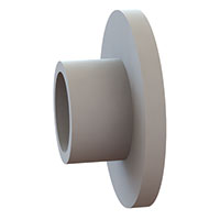 1/4" Shoulder Washer Thick Nylon