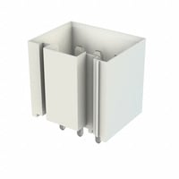 MDF6 Header - 6 Male Tin Pins