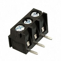 3 接线板 - 线至板 垂直，带板 0.197"（5.00mm） 通孔