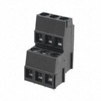 3 Position Wire to Board Terminal Block Horizontal with Board 0.200" (5.08mm) Through Hole