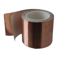RF EMI Shielding Tape 1194 Copper Foil Non-Conductive, Single Sided 2.000" (50.80mm) X 18.000' (5.50m) X 0.003" (0.07mm)