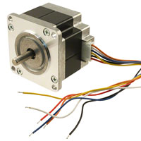 Unipolar Stepper Motor Hybrid, Dual Shaft Frame Size 23 200.0 Step 1.8 A 24VDC
