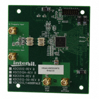 ISLA118P50 FemtoCharge™ 8 Bit 500M Samples per Second Analog to Digital Converter (ADC) Evaluation Board