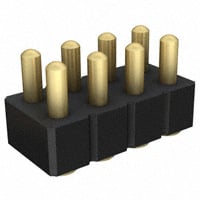 8 Position Spring Piston Connector Surface Mount
