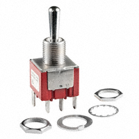 Vekslebrytere DPDT Panelmontering