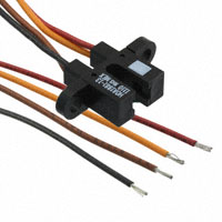 Optical Sensor Through-Beam 0.125" (3.18mm) Photodarlington Module, Pre-Wired