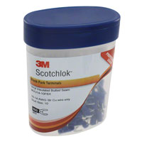 Blue 10 Stud Spade Terminal Connector Crimp 14-16 AWG