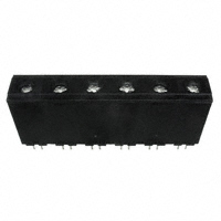 6 Position Wire to Board Terminal Block Horizontal with Board 0.591" (15.00mm) Through Hole