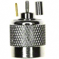 TNC Connecteur Fiche, broche mâle 50ohms Suspension libre Sertissage