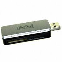 CARD READER VERTICALE x SMART CARD ATLANTIS P005-SMARTCRV-U USB x CNS-CRS-Firma  digitale, etc - nero - cavo 120cm Fino-30-09