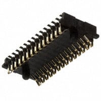 28 Position Connector Stacking Compression Surface Mount Gold