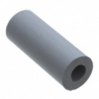 Round Spacer Unthreaded #4 PVC 0.625" (15.88mm) 5/8" Gray