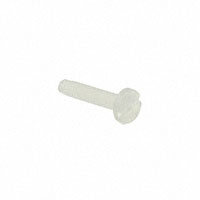 Pan Head Machine Screw Slotted Drive Nylon