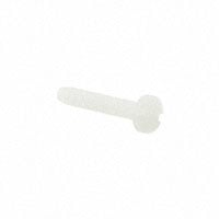 Pan Head Machine Screw Slotted Drive Nylon