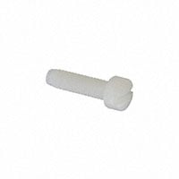 #8-32 Pan Head Machine Screw Slotted Drive Nylon