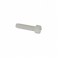 #8-32 Pan Head Machine Screw Slotted Drive Nylon