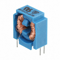 2 Line Common Mode Choke Through Hole 400mA DCR 1.35Ohm (Typ)