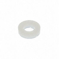 Round Spacer Unthreaded M6 Nylon 0.125" (3.18mm) 1/8" Natural