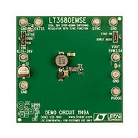 LT3680 - 1 Non-Isolated Output DC/DC, Step Down Evaluation Board