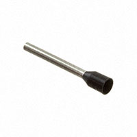 Black Wire Ferrule Connector DIN 16 AWG (1.50mm²) Single Wire