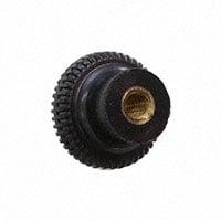 Knurled, Straight Knob Shaft with No Indicator Thermoset Polyester