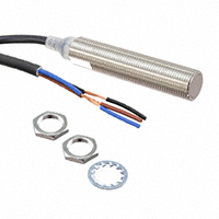 Inductive Proximity Sensor 0.157" (4mm) IP67, IP69K Cylinder, Threaded - M12