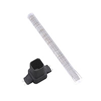 Light Pipe Single Red Rigid Board Mount, Press Fit