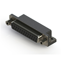 25 Position D-Sub Receptacle, Female Sockets Connector