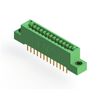 26 positionen Buchse Steckverbinder Nicht angegeben - Doppelkante Gold 0,125" (3,18mm) Grün