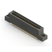 40 positionen Buchse Steckverbinder Nicht angegeben - Doppelkante Gold 0,100" (2,54mm) Schwarz