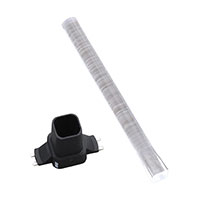 Hohllichtleiter Einzeln Rot, Grün, Blau (RGB) Starr Platinebefestigung, Presspassung