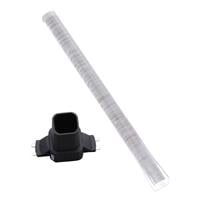 Conduits de lumière Simple Vert, rouge Rigide Montage sur carte, Ajustage à la presse