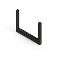 32 Position Femelle Connecteur Non spécifié - double bord Or 0,156 po (3,96mm) Noir