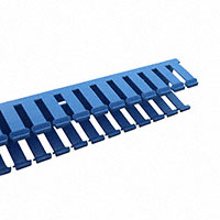 布线管 蓝色 槽式（线槽），底座 螺钉 6.00'（1.83m）