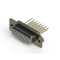 15 Positionen, D-Sub , Buchse, Flanschdose Steckverbinder
