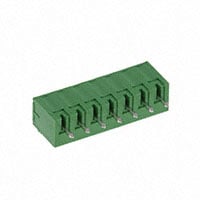 7 Positionen, Anschlussblock Wannenstecker, Steckverbinder (4 Seiten) , 0,150" (3,81mm) , Vertikal , Durchkontaktierung