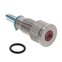 LED Panel Indicator Red 6V 15mA Solder Lug