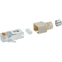 Plugg Modulære konnektorer 8p8c (RJ45, ethernet) Posisjon Uskjermet Cat5 IDC