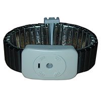 Pulsera antiestática con cable Pequeño 1 mOhms Negro